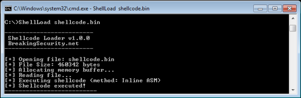 Shellcode 加載器